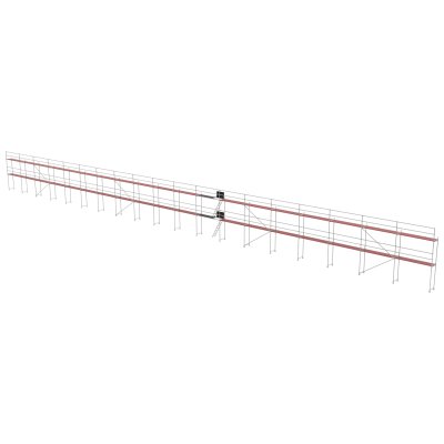 Lešenie systém MJ s rámami EKO UNI 70 – Sada č. 3 - 364,8 m²