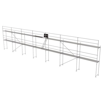 Lešenie systém MJ UNI 70 PREMIUM – Sada č. 1 - 134,4 m²
